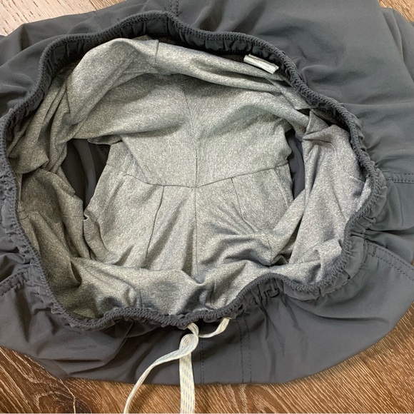 Vuori Mens kore gray lined drawstring shorts M - Picture 6 of 9